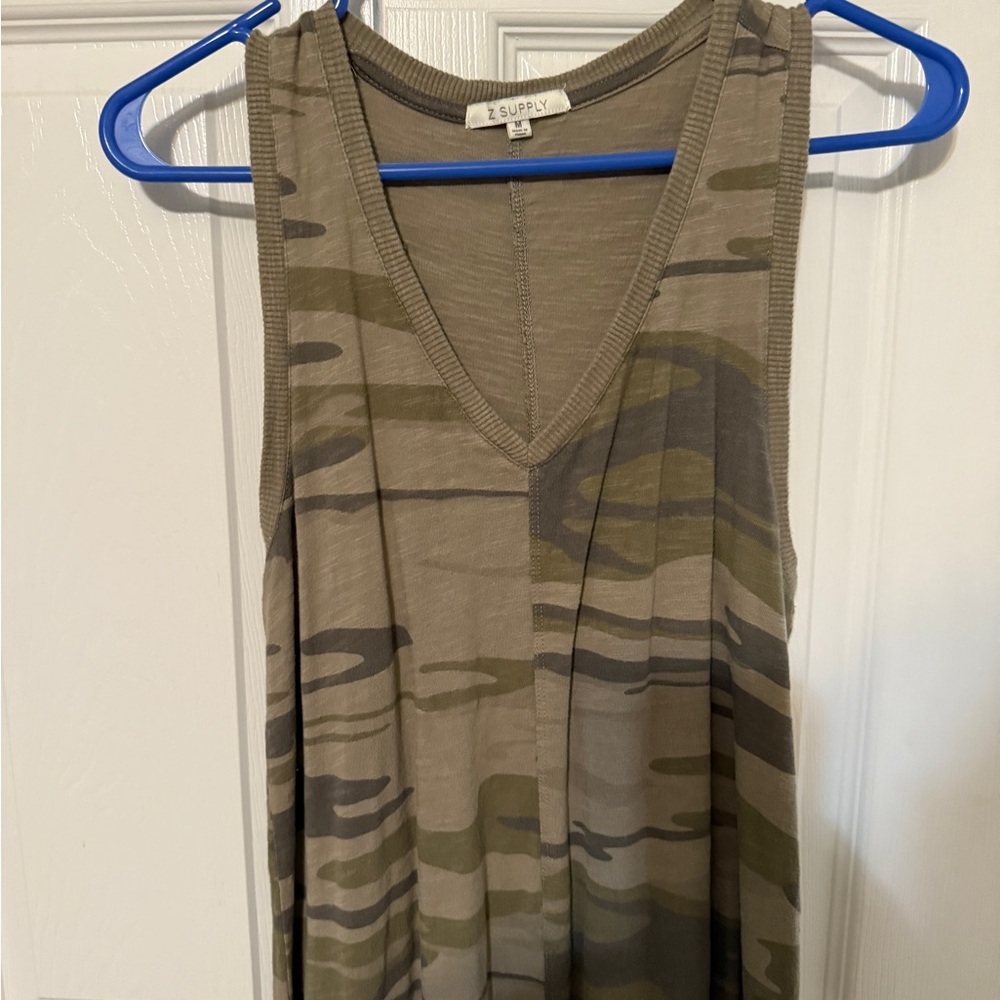 Z Supply Women's Camouflage Dress